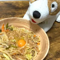 野菜たくさん焼きうどん|てるさん