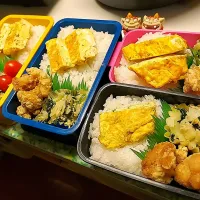 夫弁当､息子弁当､娘弁当､私弁当|みどりさん