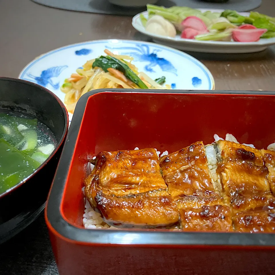 12/10 鰻重晩御飯|あーるさん