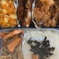 チキン照り焼き弁当🍱|あーやーさん