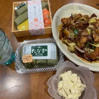 長い留守でした　今日から普通の晩ご飯|sakuramochiさん