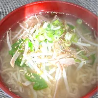 野菜たっぷり塩ラーメン🍜|🍒ふみりん🍒さん