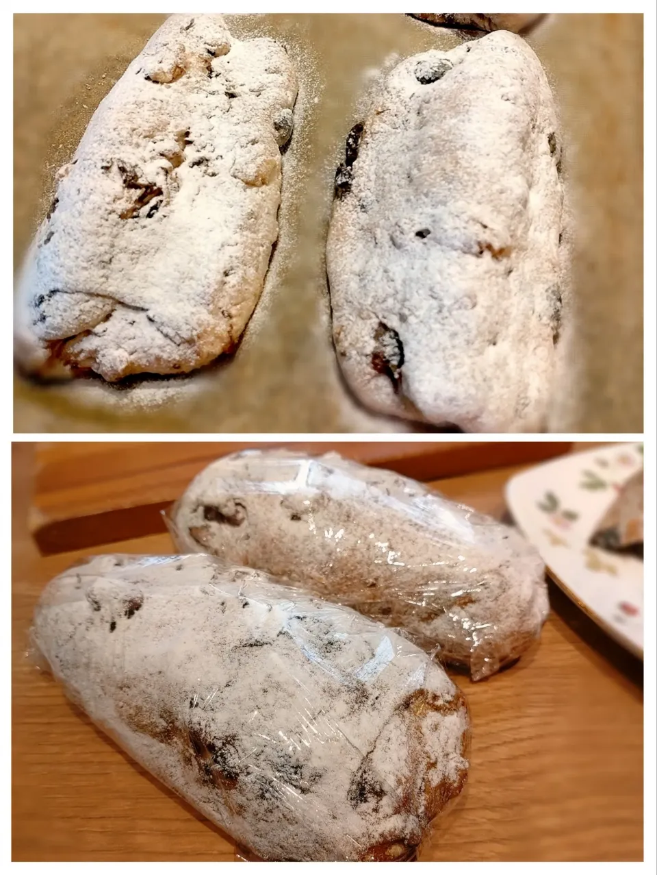 見た目はシュトーレン、ほんとはライ麦パン|みりさん