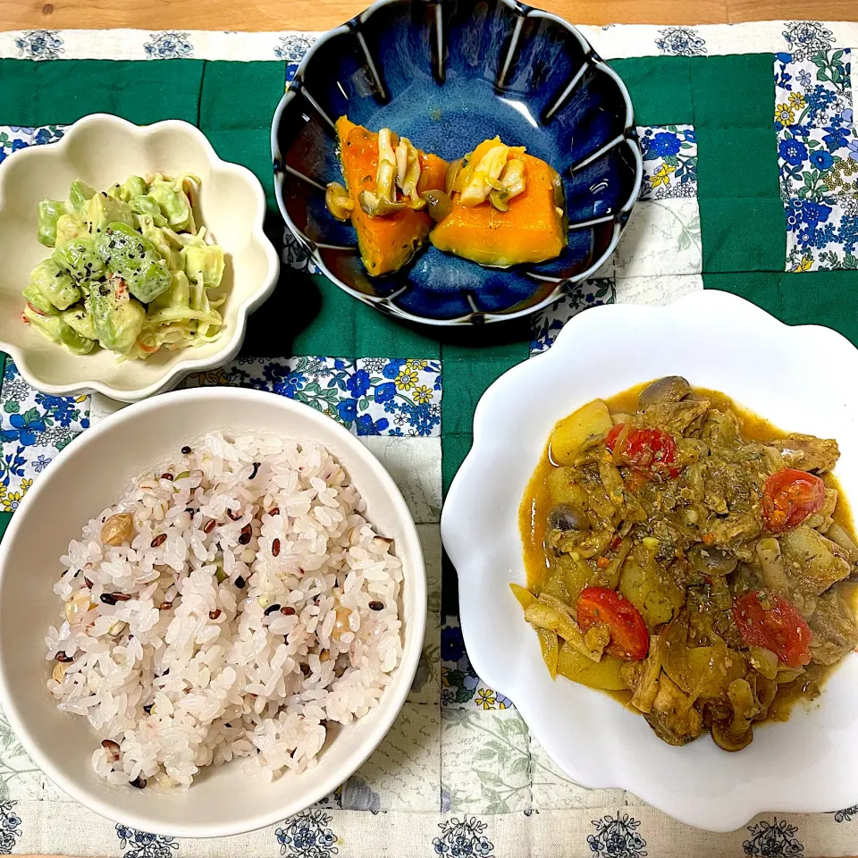 鯖缶カレー煮|ゆさんさん