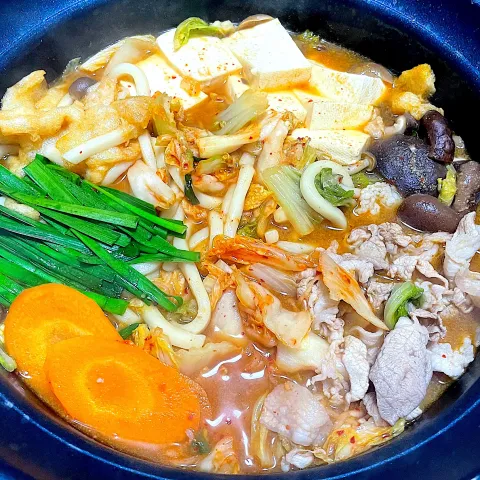 「李錦記 豆板醤」を使ってみたSnapdishの料理・レシピ写真:キムチ鍋