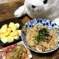 炊き込みご飯は手作り👍|てるさん