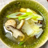 鶏ミンチ、白菜、椎茸、ネギのみぞれ煮|藤田 まり子さん