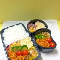 スパゲティ弁当|アッキーさん