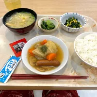 寮で朝ごはん😋|すかラインさん