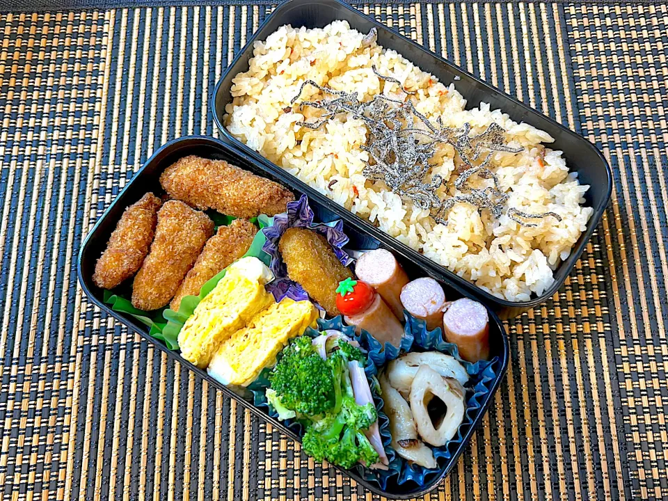 今日の高校男子弁当(12/11)|ミカリンさん