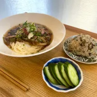 きのこ餡かけ素麺|pontalさん