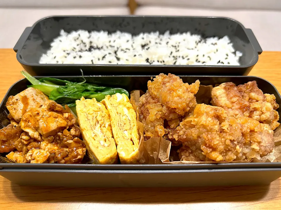 息子のお弁当〈12月〉|かおりさん