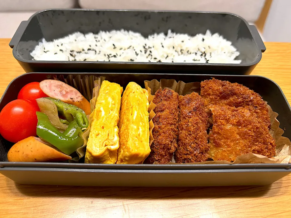 息子のお弁当〈12月〉|かおりさん