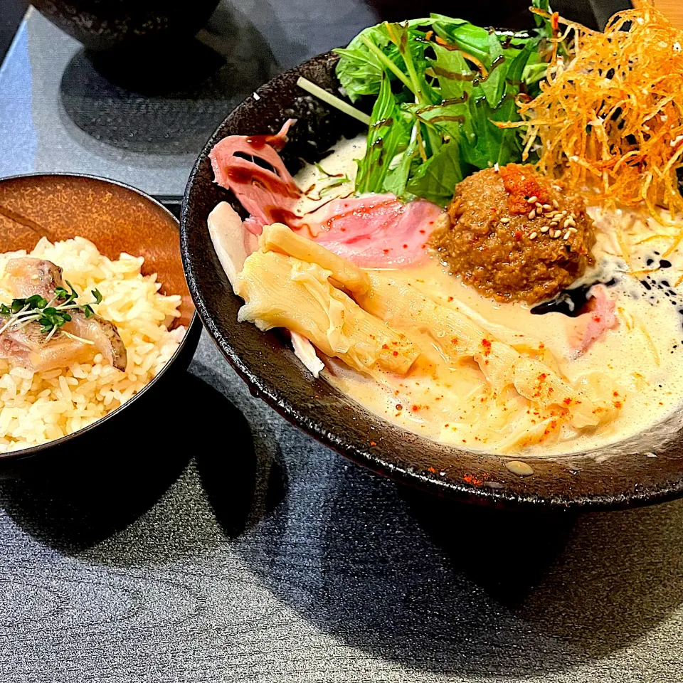 ランチ　鯛担麺😋|Shinyuuさん