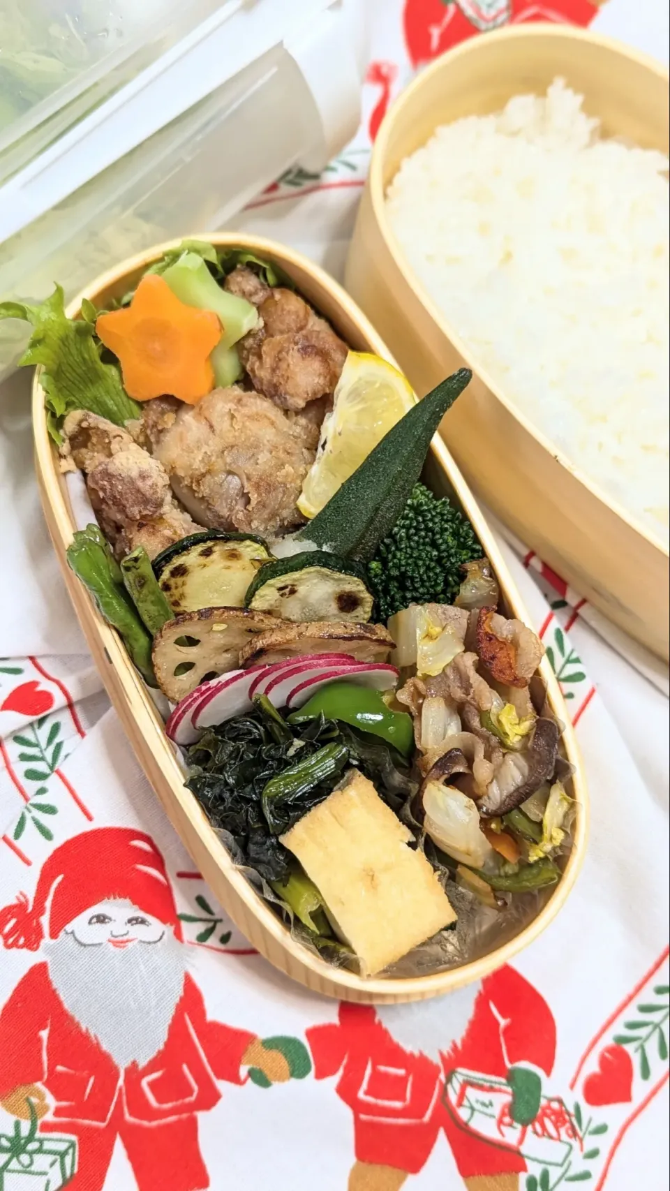 本日のお弁当〜唐揚げ弁当|f.1125beさん