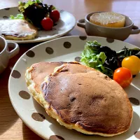 ＊バナナパンケーキ🥞と大根のステーキスープ？＊|＊抹茶＊さん