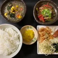 晩御飯！バランス考えてね|まちゃさん