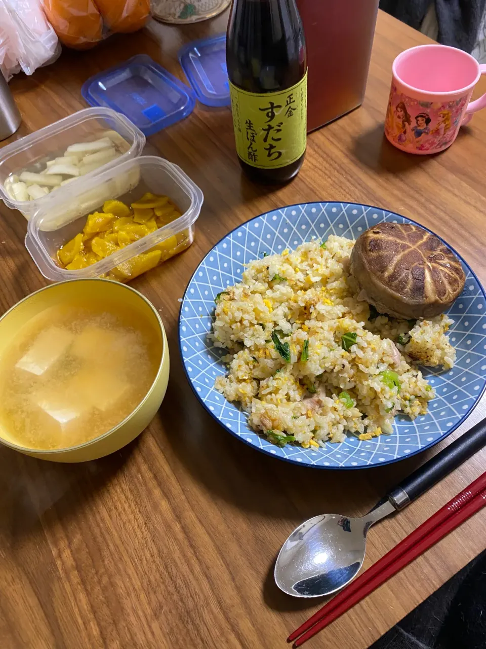 夜　焼きめし|みちくんさん