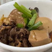 🐧ペンギン2さんの料理 牛丼🐮肉豆腐🍺|🐧ペンギン2さん