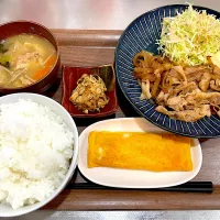 生姜焼き定食|れいら😽💋さん