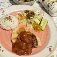 カジキのムニエル〜🍅麹のトマトソースがけ|mihoさん