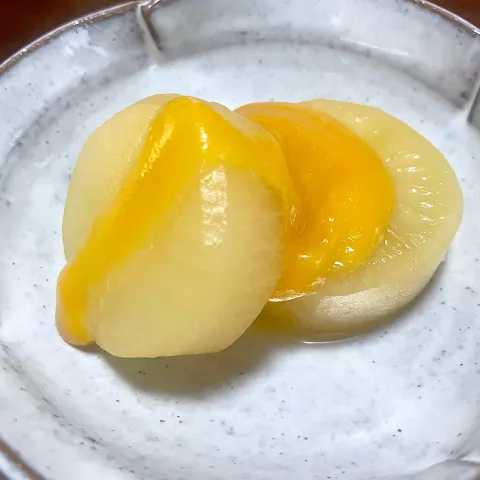 「馬路村のゆずみそ」を使ってみたSnapdishの料理・レシピ写真:大根の煮物