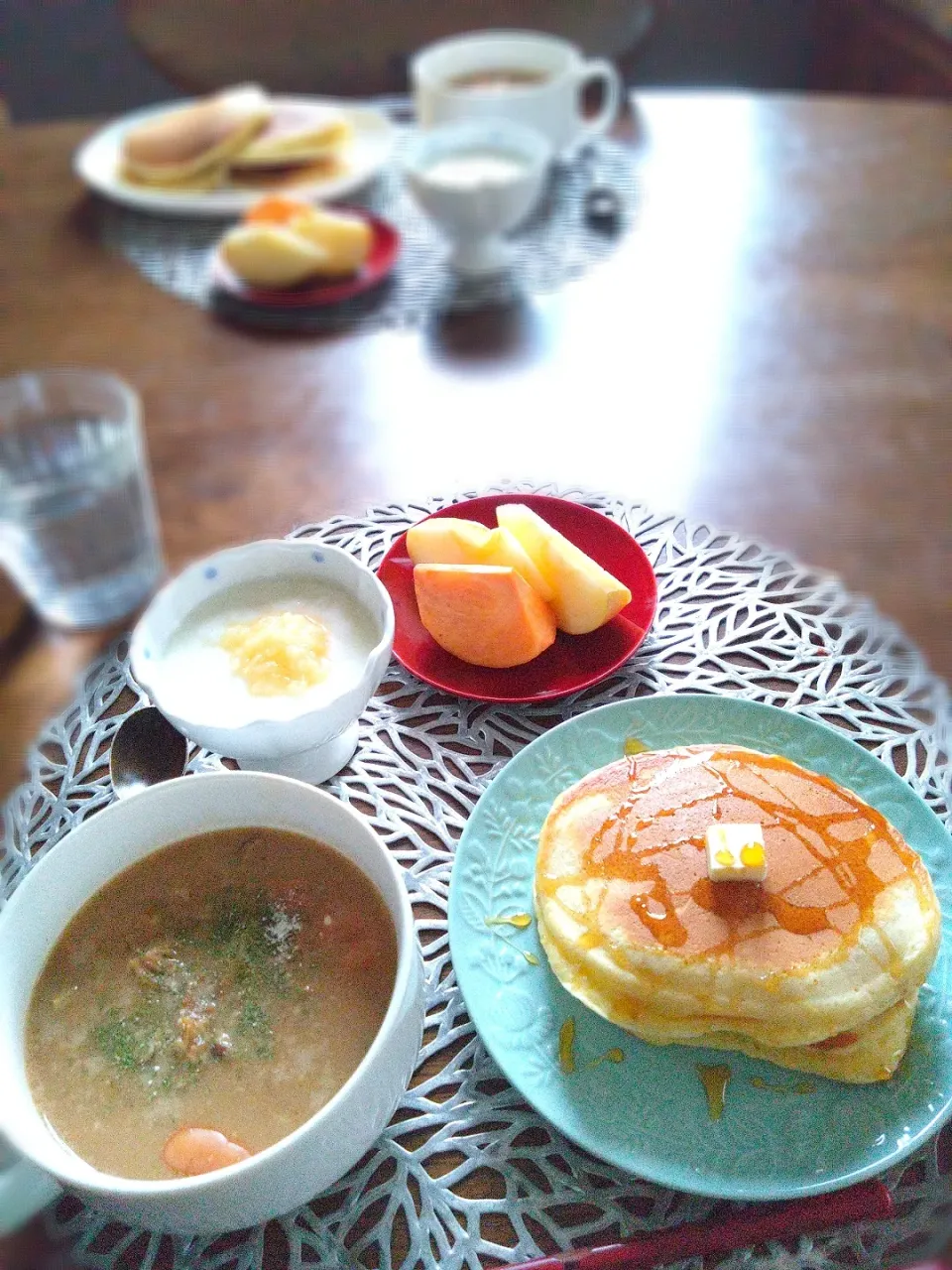 朝ごはん🌄！|まめころさん