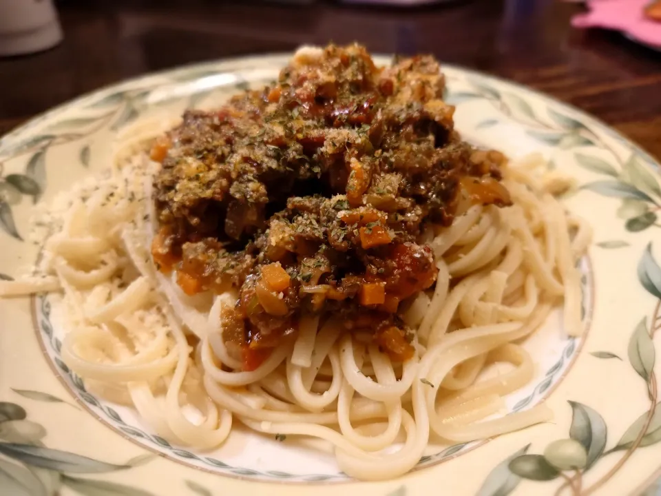 ミートソーススパゲッティ(*^_^*)|しーPaPaさん