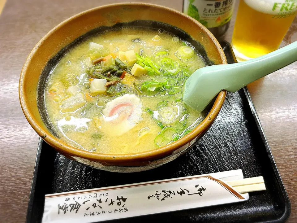 けの汁ラーメン ¥600|Blue Moon Caféさん