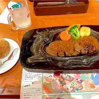 静岡　さわやか　おにぎりハンバーグ|ぽんぽこまめだ。さん