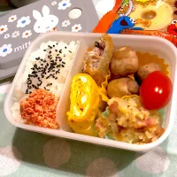 2024.12.14  ＊今日のお弁当＊ベーコンポテトサラダ🎶|rinrin*mama*さん