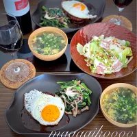 休日おうちごはん🍳🥗🍷|マイコさん