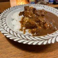 牛すじカレー|いがをさん