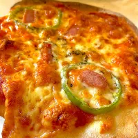 おっさんクッキング👨‍🍳　ピッツァ🍕|ひげおやじさん