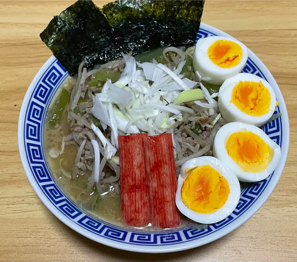 味噌野菜ラーメン|料理好きなじいさまさん