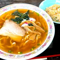 『ハトヤ食堂分店』ラーメン&ミニチャーハン|Miyaさん