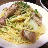 鶏肉とじゃが芋のパスタ|y.,yuukiさん