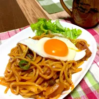 極太パスタでナポリタンスパゲッティ| renharuruさん