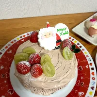 子供たち作のケーキ🍰|＊みお＊さん