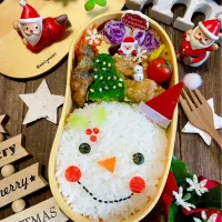 クリスマス弁当⑥|Akiyoෆ¨̮⑅さん