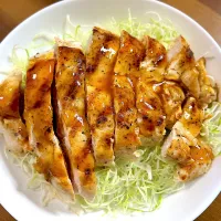 鶏もも肉焼きのよだれ鶏のたれかけ|shibazakiさん