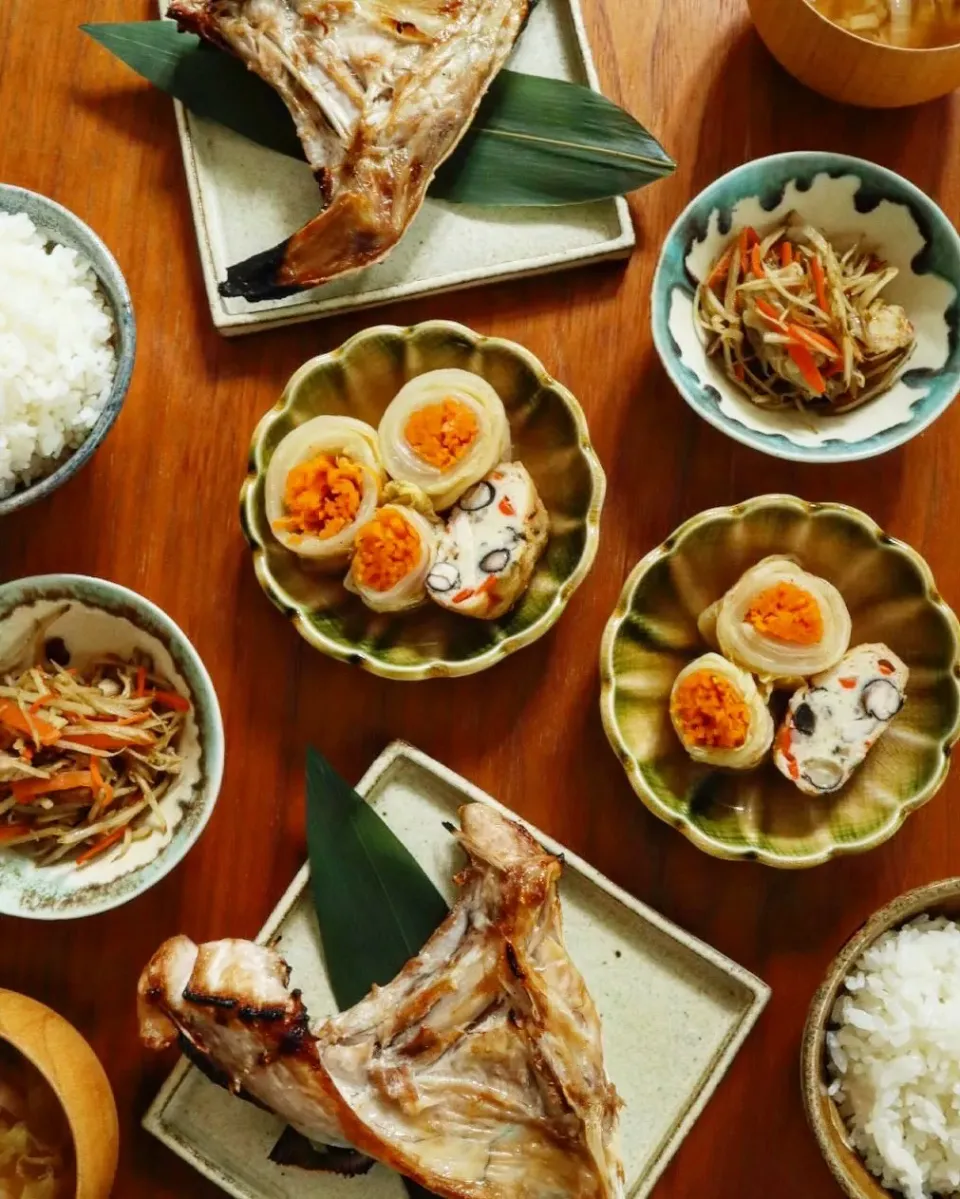 鰤カマで昼ご飯|@chieko_tanabe_さん