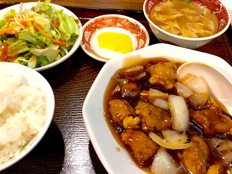 酢豚定食|ミッチーさん