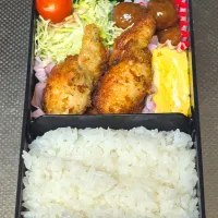 鶏チーズパン粉焼弁当|黒川克博さん