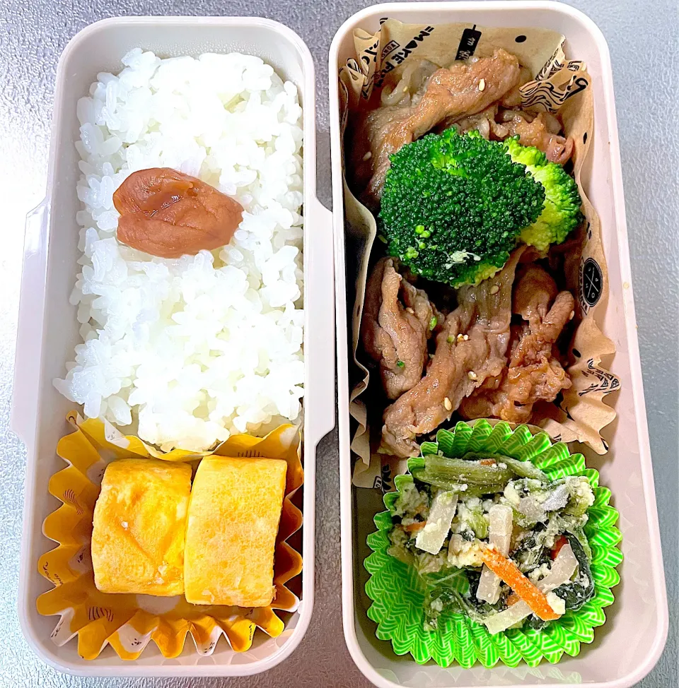 照り焼き肉弁当|あおのりさん