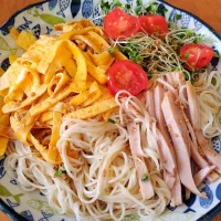 2024 0612　冷やし中華風そうめん|いもこ。さん