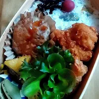 今日の息子のお弁当🎄|くま子ʕ•ᴥ•ʔお弁当さん