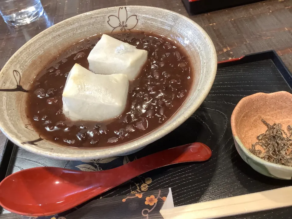 ほっと『ぜんざい』😋|アライさんさん