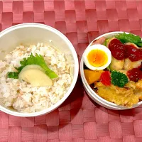 中学生息子のお弁当🍱 チキンナゲット弁当🍱| Snow10さん