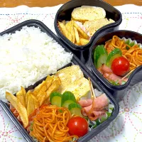 スパゲティ弁当|アッキーさん